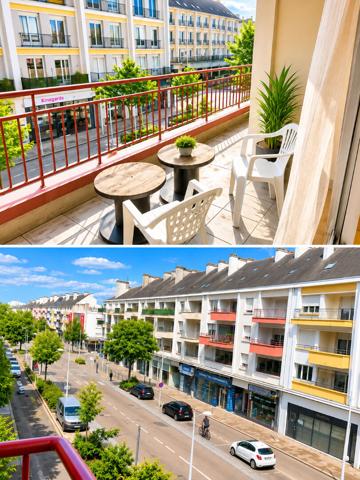 SAINT-NAZAIRE CENTRE-VILLE ? APPARTEMENT T3 MEUBLÉ ? 2 CHAMBRES