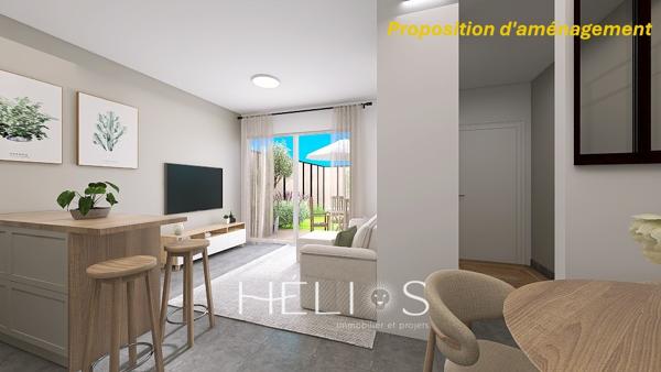 Marseille (13012) 3 pièces et jardin SAINT JULIEN