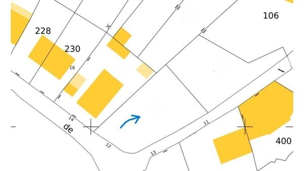Terrain consctructible de 520m² à Orvault Pont du Cens
