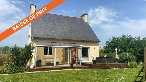 Maison familiale avec jardin à proximité du bourg et du littoral