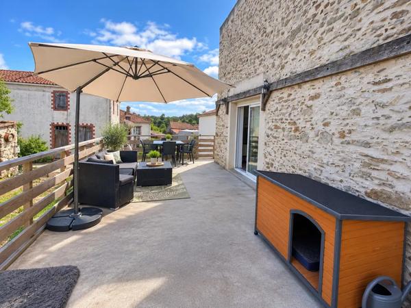 Maison 4chambres, jardin avec local professionnel