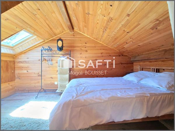 En région Midi Pyrénées Appartement T3 de 40,59m², 6 couchages, local à ski.