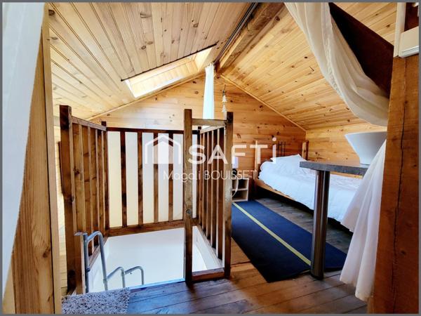 En région Midi Pyrénées Appartement T3 de 40,59m², 6 couchages, local à ski.