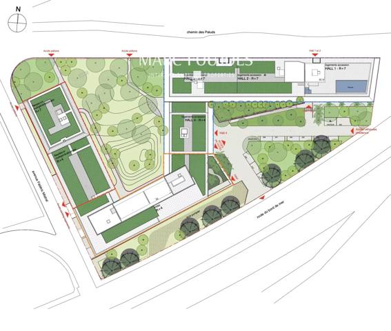 appartement neuf vue mer avec piscine et solarium sur le toit