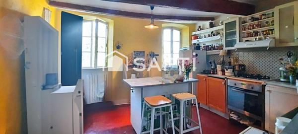 Mas de ville T11 avec jardin et appartement