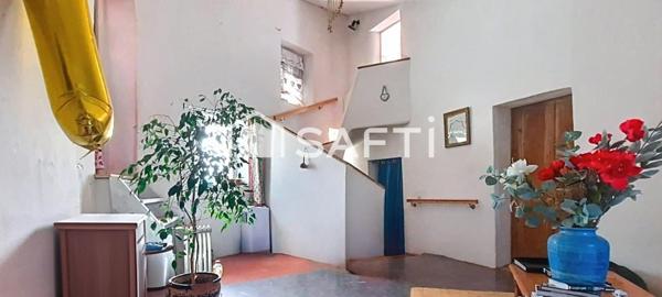 Mas de ville T11 avec jardin et appartement