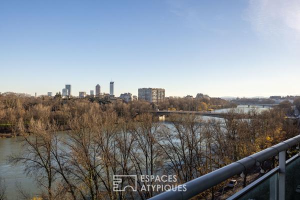 Appartement avec terrasse et vue sur le parc de la tête d’or
