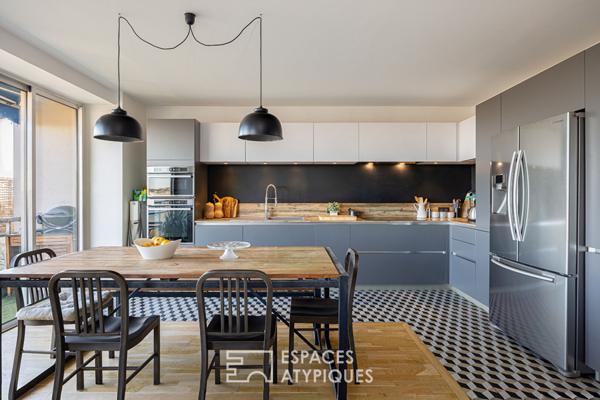 Appartement avec terrasse et vue sur le parc de la tête d’or