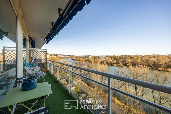 Appartement avec terrasse et vue sur le parc de la tête d’or