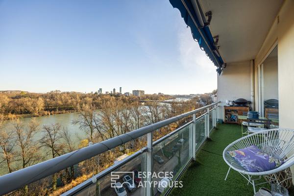 Appartement avec terrasse et vue sur le parc de la tête d’or