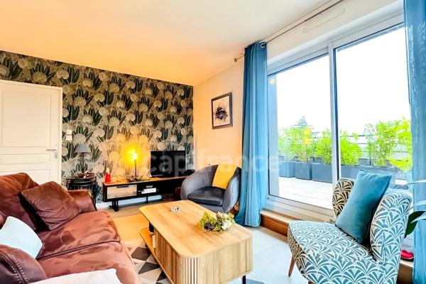 QUIMPER (29) Appartement type 4 de 83 m² habitable situé au dernier étage - Terrasse - Garage - Parking