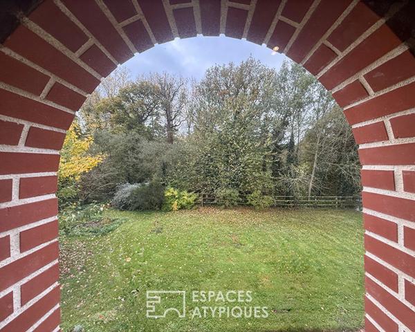 Vaste longère contemporaine au coeur de la nature