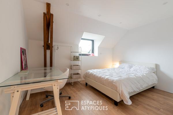 Vaste longère contemporaine au coeur de la nature