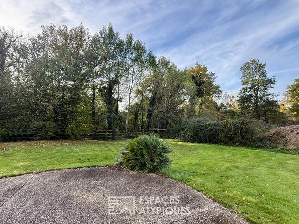 Vaste longère contemporaine au coeur de la nature