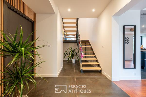 Vaste longère contemporaine au coeur de la nature