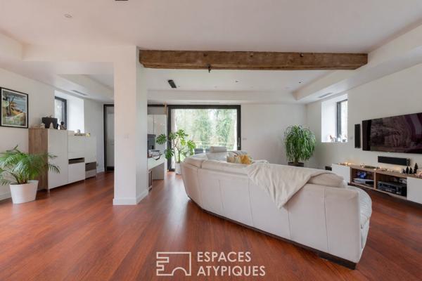 Vaste longère contemporaine au coeur de la nature