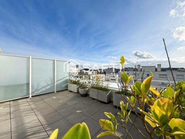 Emplacement idéal, appartement T3 au dernier étage