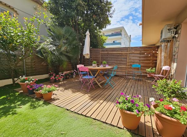 Studio avec jardin privatif de 62m² à 5 minutes à pied de la mer