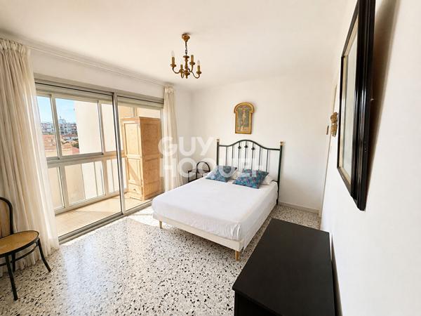 Appartement T2 traversant de 47 m² à Canet-en-Roussillon - Vue marina, mer et Canigou