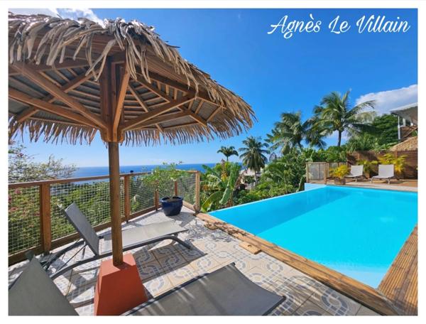 Villa 4 logements avec piscine à débordement et panorama d’exception