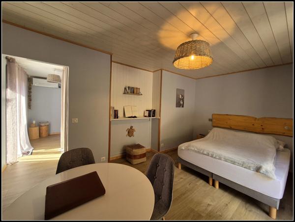 Maison avec piscine, double garage et jardin arboré, à MONCRABEAU (47)