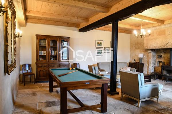 LOGIS XVIe siècle, 5 CHAMBRES, JARDIN, DÉPENDANCES ET GITE