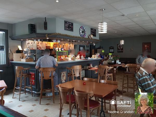 Bar-Brasserie - Murs et Fond de commerce (cause départ à la retraite)