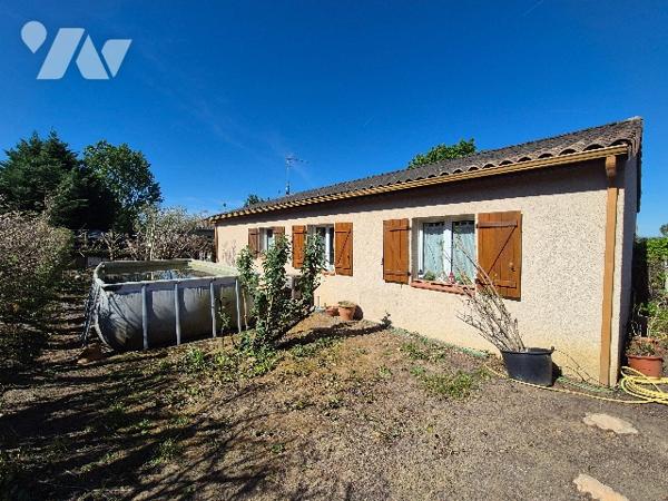 ISLE JOURDAIN (32600) Villa de 92m² sur une parcelle de 723m².