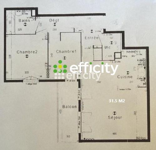 Appartement
         3 pièces
        - 66 m²