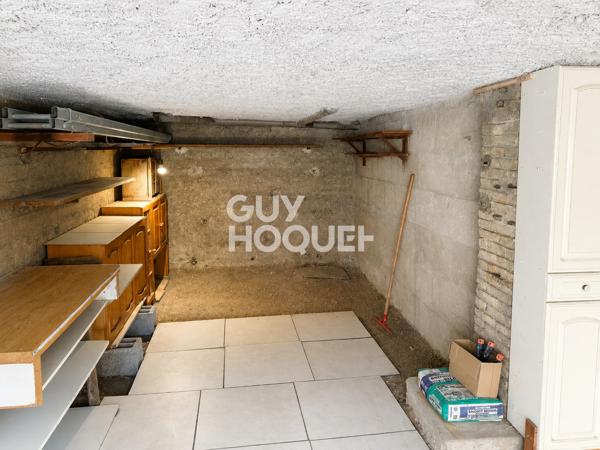OULLINS : maison 3 pièces (70 m²) avec jardin, cave et garage