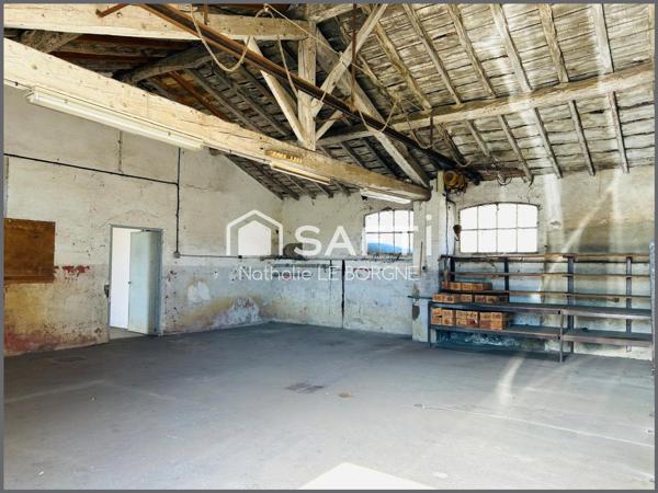 Ensemble immobilier : 2 maisons / hangars /annexes