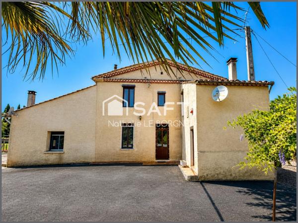 Ensemble immobilier : 2 maisons / hangars /annexes