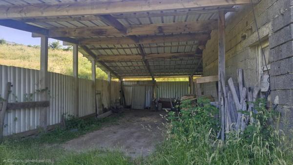 Terrain constructible avec dépendance