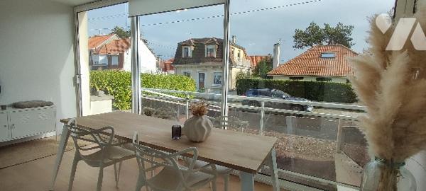 Duplex esprit maison de 98,15m² en parfait état avec grand balcon et garage secteur QUENTOVIC