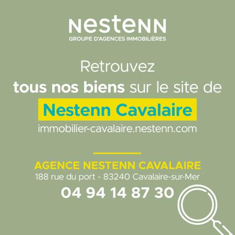 Appartement Cavalaire-sur-mer 2 pièce(s) les pieds dans l'eau 29 m2