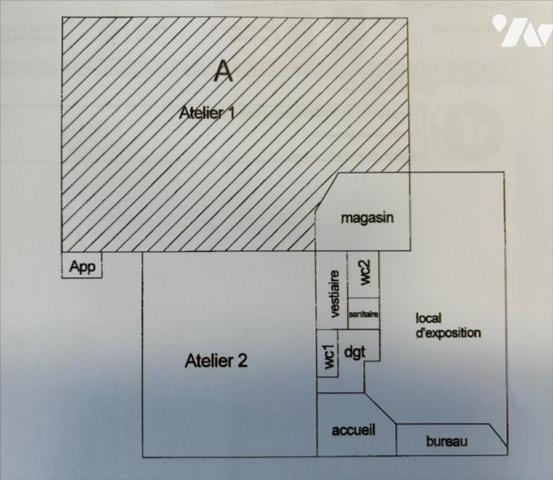 A VENDRE MURS ET FONDS GARAGE MOTRIO