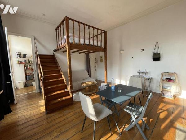 Lille VAUBAN studio de 34m² avec mezzanine en bon état général