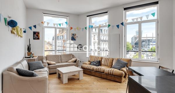 À vendre Appartement 4 pièces 97.88 m² - Lille 59800