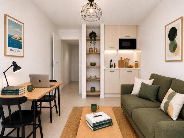 Appartement
         1 pièce
        - 18 m² Exclusivité 62 000 € *