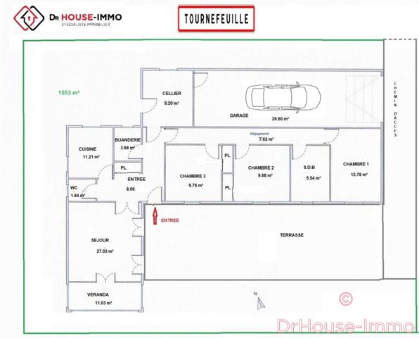 Maison à vendre 4 pièces de 100 m²