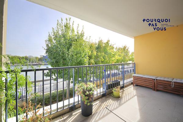 100m² avec terrasse vue sur la Saône