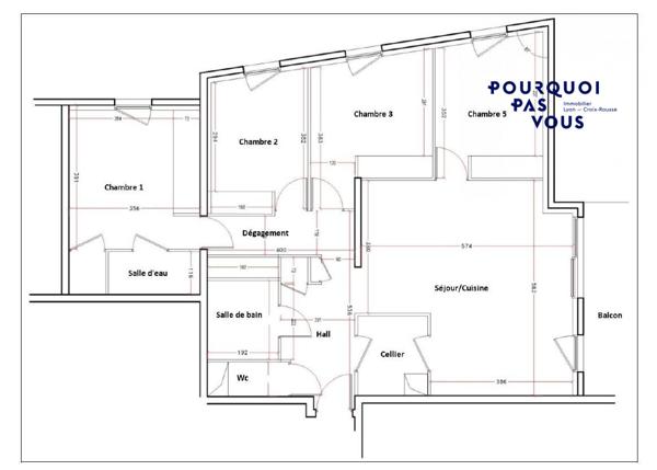 100m² avec terrasse vue sur la Saône