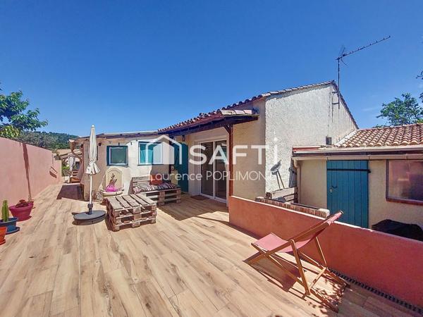 Maison de plain-pied , conformes aux normes PMR,  piscine, garage et atelier