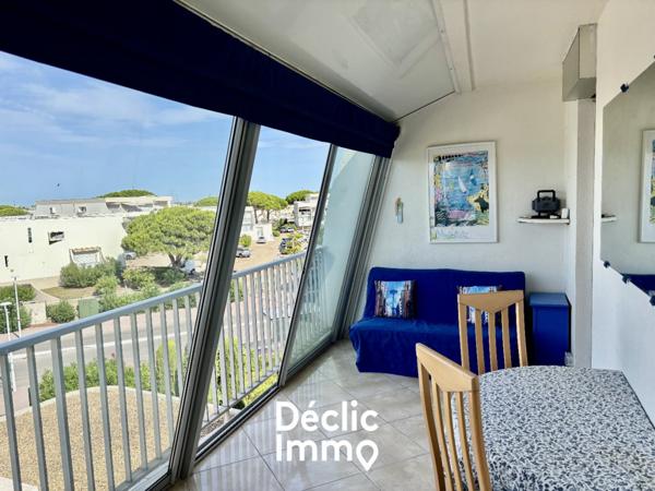 Vente appartement ancien Port camargue, 34m² 2 pièces 214 000€ avec terrasse