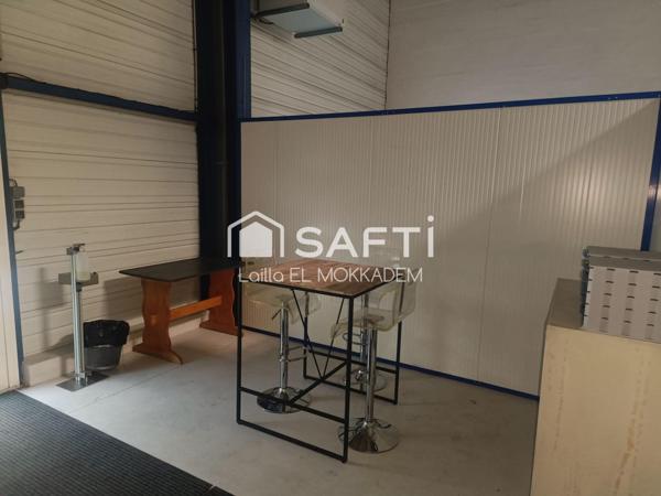 À VENDRE – BÂTIMENT INDUSTRIEL 319 m²