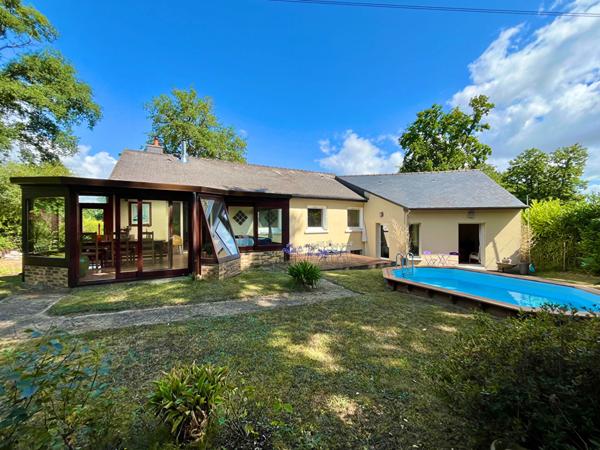 BIEN RARE - Maison Pont Réan Guichen - Terrain 2100m² sans vis-à-vis - Plein Sud - 4/5 chambres