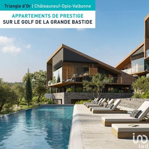 Appartement à vendre 2 pièces 42 m² Châteauneuf-Grasse
