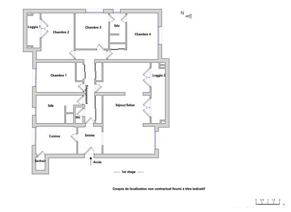 Appartement à vendre 5 pièces 117 m² Gradignan