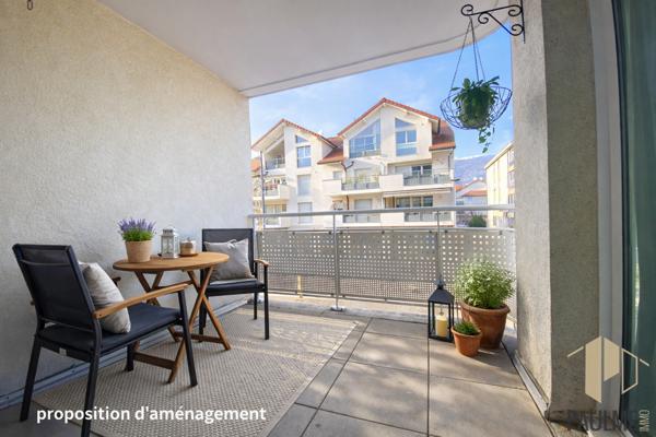 Saint-Genis-Pouilly (01630) APPARTEMENT T3 CENTRE-VILLE