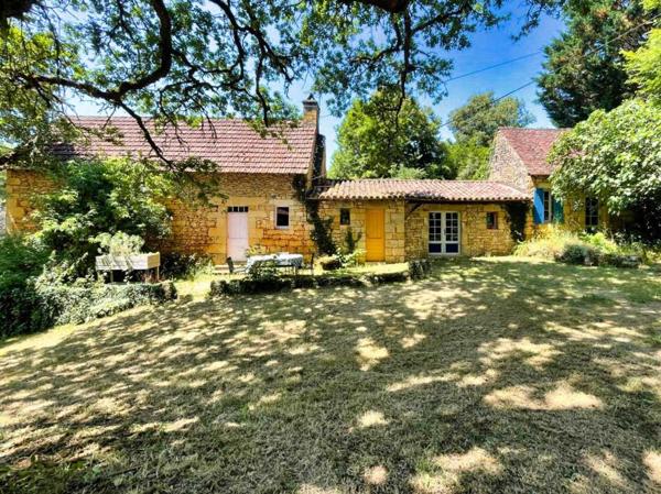 Maison ancienne - Sarlat-la-caneda Proche SARLAT- Ensemble en pierre avec maison principale , gîte, dépendances, et piscine sur 1H8 de terrain